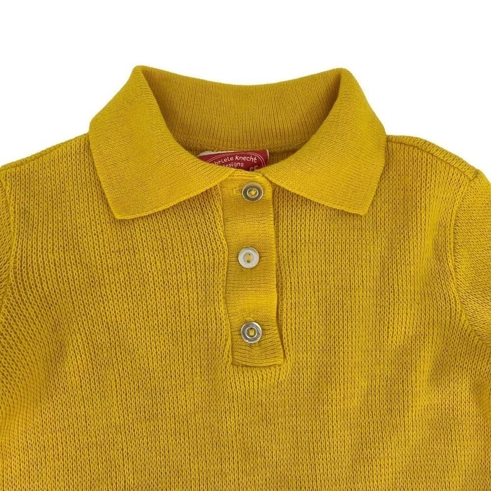 Vintage 70’s/80’s Girl’s Knit Skirt Sweater Set Gabrielle Knecht Bee Size 5‎